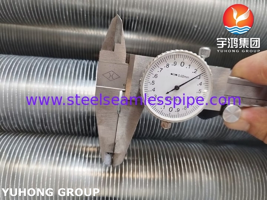 ASME A179 Carbon Steel Fin Tube Wound L Type For Air Conditioning