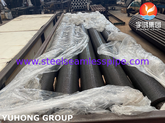 ASME SA106 Grade B Carbon Steel Seamless Fin Pipe HFW Type For Fired Heater