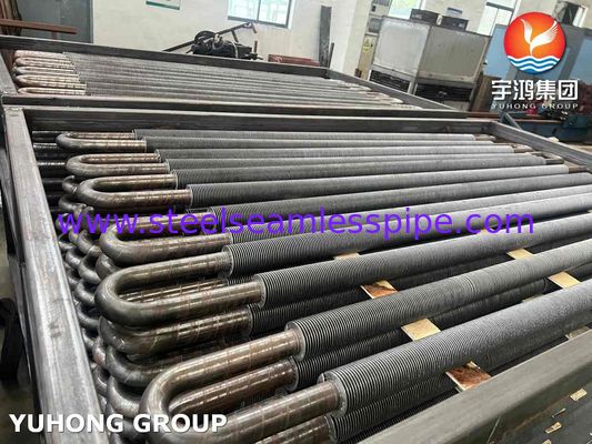 U Bend Fin Tube In Heat Exchanger / Boiler  / Furnace