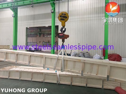 Nickel Alloy Seamless Tube B163 UNS N08825 25.4MM*2.11MM*5555MM HEAT NO.175-122