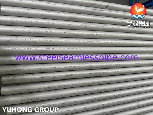 ASTM B407 N08811 Nickel-Iron-Chromium Alloy Seamless Tube