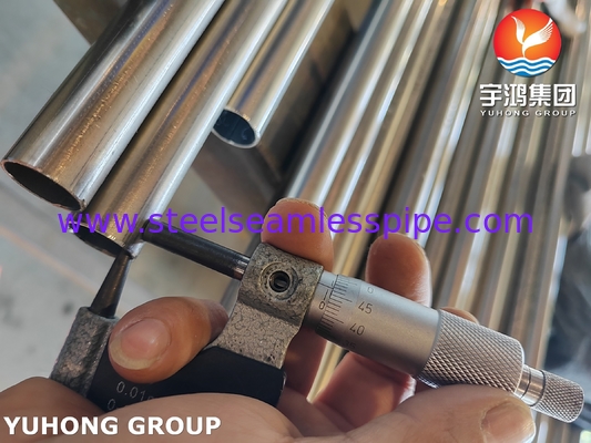 ASTM A249 TP316L Bright Annealed Stainless Steel Welded Tube Heat Exchanger Tube