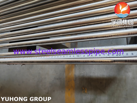 ASTM A249 TP316L Bright Annealed Stainless Steel Welded Tube Heat Exchanger Tube