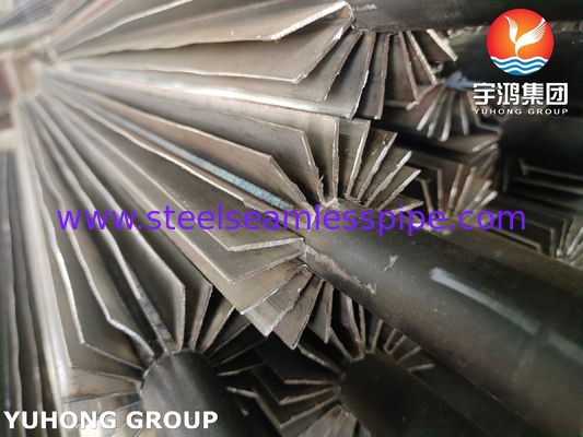 ASTM A179 Carbon Steel Longitudinal Fin Tube For Cooling Tower
