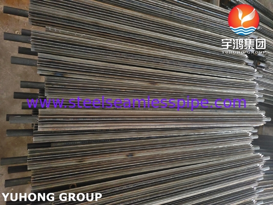 ASTM A179 Carbon Steel Longitudinal Fin Tube For Cooling Tower