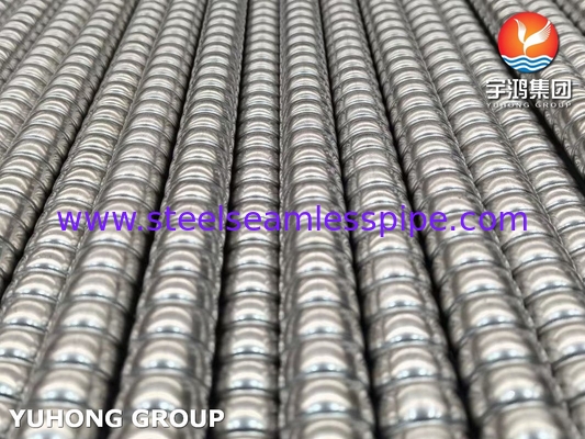 ASME SA312 / ASTM A312 TP310S Corrugated Fin Tube For Heat Exchanger