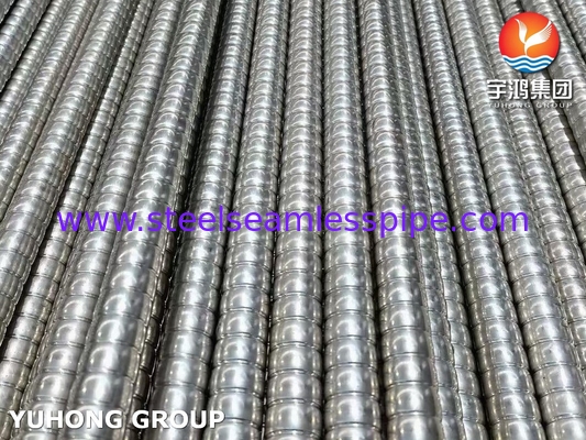 ASME SA312 / ASTM A312 TP310S Corrugated Fin Tube For Heat Exchanger