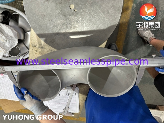 ASTM B366 NO8810 Deg 180 Return Elbow Seawater Corrosion Resistance