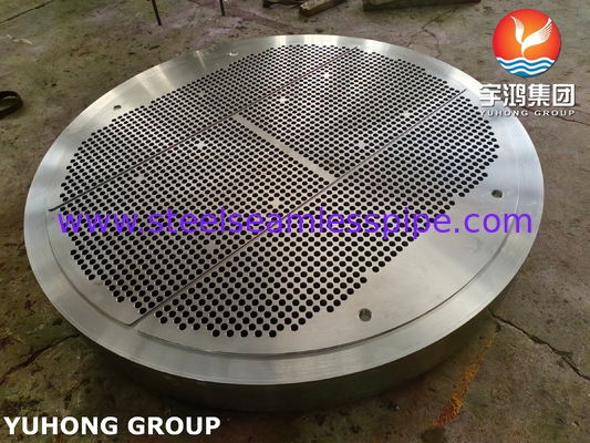Alloy Steel Forgings Sa336 F5n Tubesheet Heat Exchanger Parts