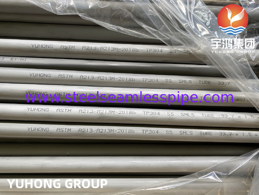 ASTM A213 TP304 304H 304L Stainless Steel Heat Exchanger Tube
