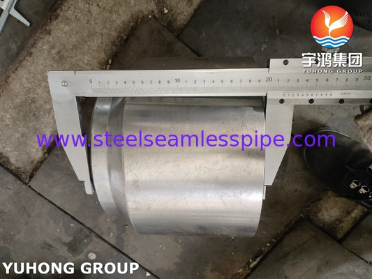 ASME SA105N Carbon Steel Self Reinforced Nozzle For Heat Exchanger