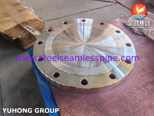 ASTM B283 UNS C70620 Copper Nickel Alloy Flange Forged Blind Flange BLRF