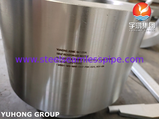 ASME SA105N Carbon Steel Self Reinforced Nozzle Pressure Vessels Part
