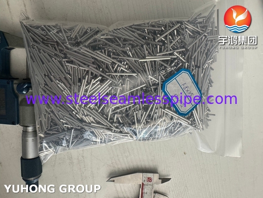 SUS304 SUS316L Small Bore Stainless Steel Capillary Tube For Precision Instruments