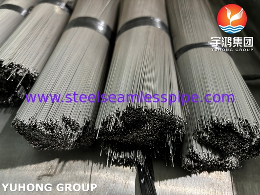 SUS304 SUS316L Small Bore Stainless Steel Capillary Tube For Precision Instruments