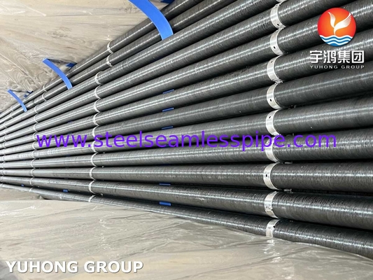 ASTM A179 Carbon Steel Fin Tube Aluminiun G Fin Type For Dry Cooling Tower