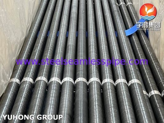 ASTM A179 Carbon Steel Fin Tube Aluminiun G Fin Type For Dry Cooling Tower