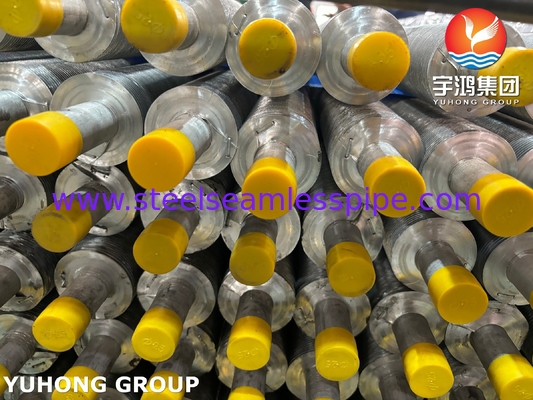 Carbon Steel Fin Tube ASME SA179 With Aluminiun Fin Strip 1060 High Thermal Performance For Air Cooler