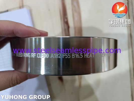 Stainless Steel Fitting Bleed Ring Drip Ring Flush Ring A182 F55 CL300
