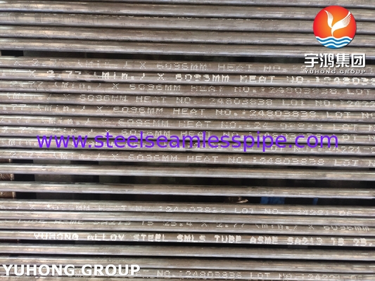 Alloy Steel Seamless Tubes Chromium-Molybdenum Alloy Steel A213 T5 Seamless Boiler Tube