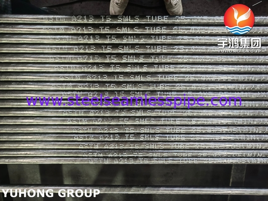 ASTM A213 / ASME SA213 T5 Alloy Steel Tubes for Boiler Heat Exchanger Application
