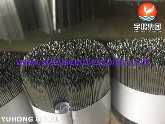 ISO7864 Stainless Steel Injection Needle Tube , Bevelled Tip , Medical Hypodermic Needle