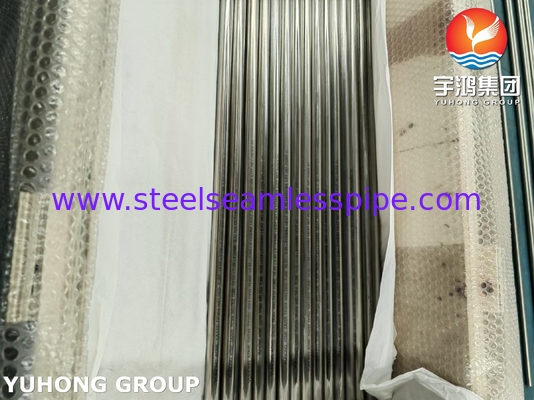ASTM A249 / ASME SA249 TP304 Stainless Steel Welded Tube Heat Exchanger Tube