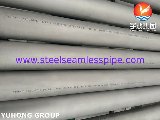 EN10216-5 UNS32205 Seamless Tube For High Pressure Environments