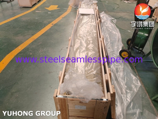 ASME SB111 C44300 Seamless Brass Tube Copper Tube For Heat Exchanger