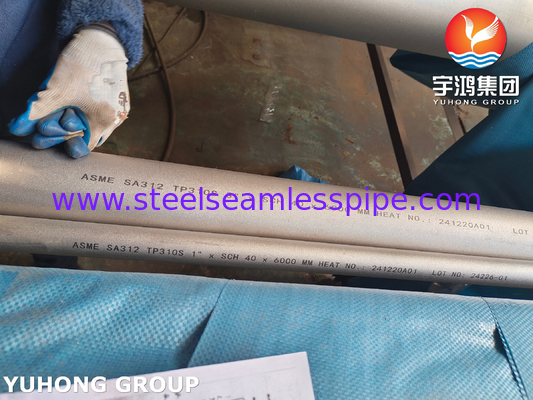 ASTM A312 TP310S Stainless Steel Seamless Pipe For Oil Gas