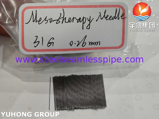 Mesotherapy Needle 31G Triple Bevelled Sterile Needle Tube For Cosmetic Surgery ISO9626
