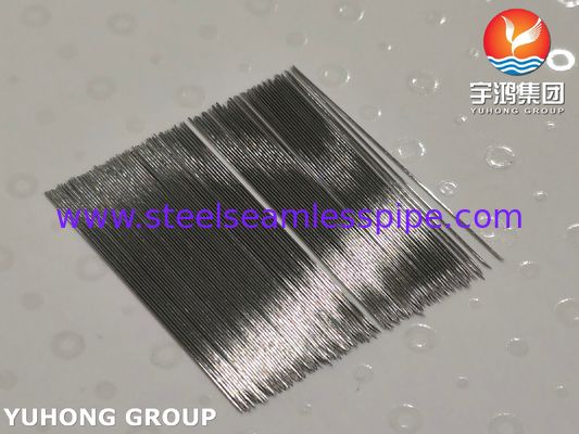 30G SUS304 Stainless Steel Dental Needle Tube , Double End Bevelled Tip , 0.3 x 36MM