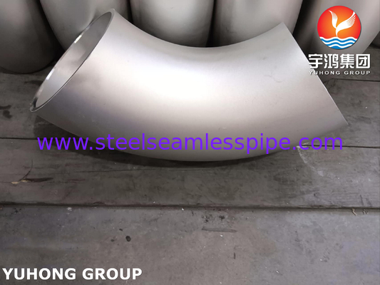 ASTM A403 WP321 Stainless Steel 180° Elbow , ASME B16.9 Buttweld Pipe Fitting