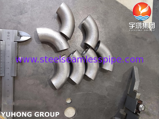 ASTM A403 WP321 Stainless Steel 180° Elbow , ASME B16.9 Buttweld Pipe Fitting