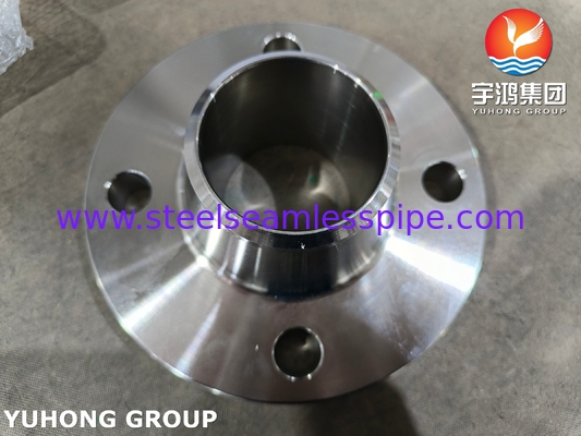 ASTM A182 F55 WNFF Flange B16.5 Super Duplex Steel S32760 Weld Neck Flange