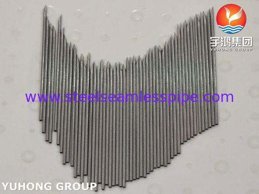 21G SUS304 Stainless Steel Tri Bevelled Butterfly Intravenous Needle Tube 0.8*34MM