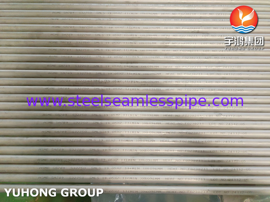 ASTM A789 UNS S32750 Super Duplex Steel Tube , For Surviving Seawater Application