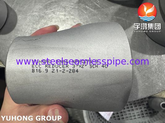 Hastelloy C276 Pipe Fittings ASTM B366 WPHC276 / UNS N10276 Nickel Alloy Ecc Reducer