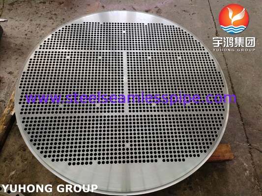 Alloy Steel Tubesheet ASTM A335 ASME SA335  F5N OD 1761MM*182MM  2476HOLES*19.25MM HEAT EXCHANGER APPLICATION