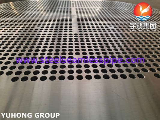 Alloy Steel Tubesheet ASTM A335 ASME SA335  F5N OD 1761MM*182MM  2476HOLES*19.25MM HEAT EXCHANGER APPLICATION