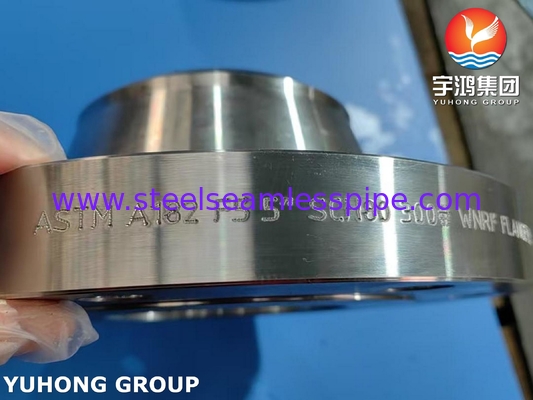 ASTM A182 F5 Alloy Steel Weld Neck Flange Forged WNRF Black Coated