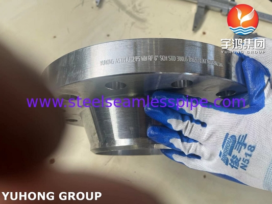 ASTM A182 F5 Orifice Weld Neck RF Flange B16.5 For Excellent High Temperature