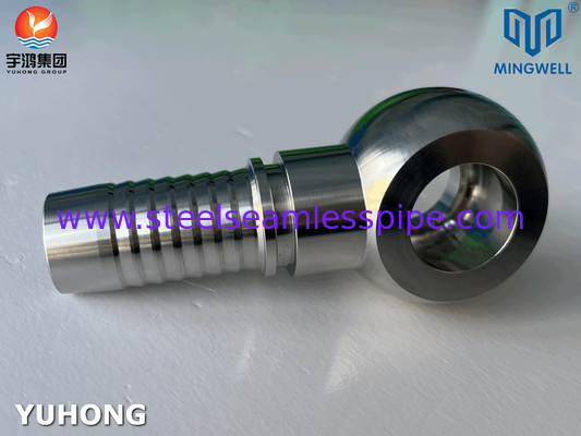 316L Metric Banjo Straight Stainless Steel Hose Fitting DIN 7642