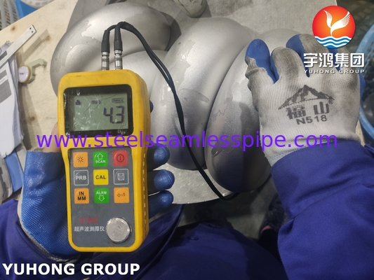 180° SR Elbow Stainless Steel Fittings ASTM A403 B16.9 For Piping Systems
