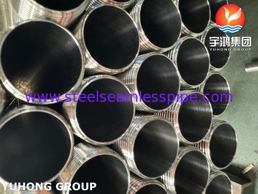 ASTM A270 TP304 Seamless Sanitary Stainless Steel Tube with External Thread End