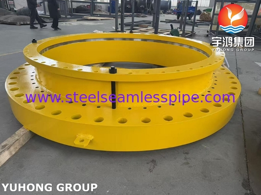TEST RING FOR HEAT EXCHANGER PARTS SA-266M Gr.2 TEST FLANGE, SHELL SA-516M Gr.70