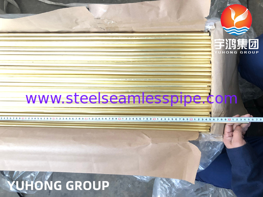 Copper Alloy Seamless Tube ASTM B111 C70600 ,C44300,C71500  Sea Water Equipment Onshore and Off-Shore Application