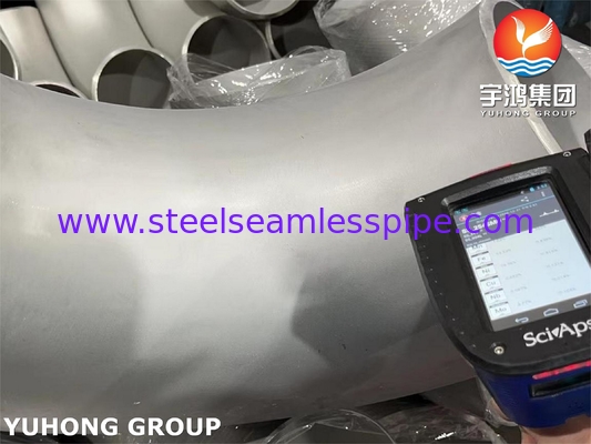 ASTM A403 WPS31254 Duplex Stainless Steel 254SMO Fittings 90 Degree LR Elbow