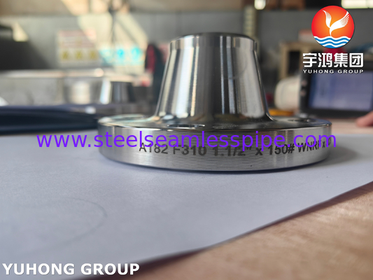 ASTM A182 F310 Stainless Steel WNRF Flange ASME B16.5 Forged Steel Flange