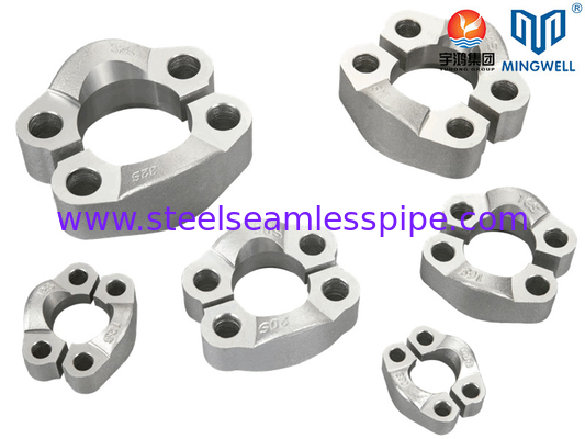 Stainless Steel Flange Fitting SAE Split Flange Clamp SS316L Hydraulic Forming